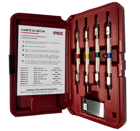 hardness test kit msds|mohs hardness scale test kit.